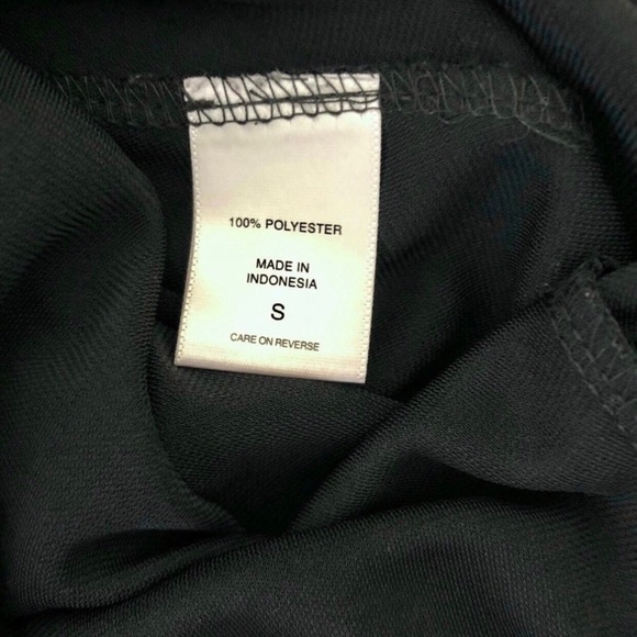 New York & Company Elegant Black Cross Front Dress - Picture 7 of 7